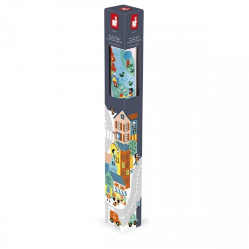 Play Mat with Circuit - Circuit City - Cross Roads | Janod - LOCAL PICK UP ONLY