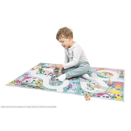 Play Mat with Circuit - Enchanted Kingdom - Cross Roads | Janod - LOCAL PICK UP ONLY