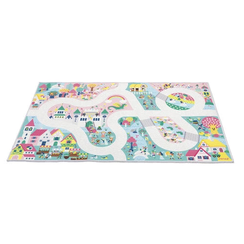 Play Mat with Circuit - Enchanted Kingdom - Cross Roads | Janod - LOCAL PICK UP ONLY