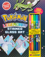Pokemon Legendary Stained Glass Art | Klutz
