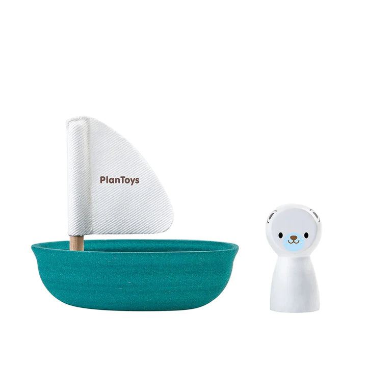 Sailing Boat - Polar Bear | Plan Toys