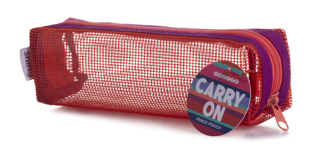 Carry On Pencil Pouch - Poppy | SNIFTY