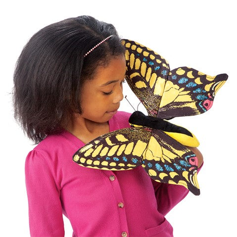 Swallowtail Butterfly Finger Puppet | Folkmanis