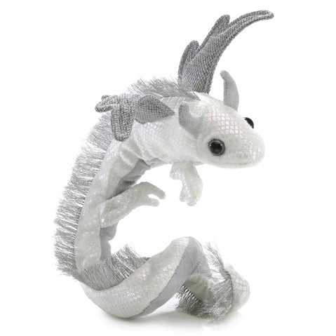 Dragon Wristlet, Pearl | Folkmanis