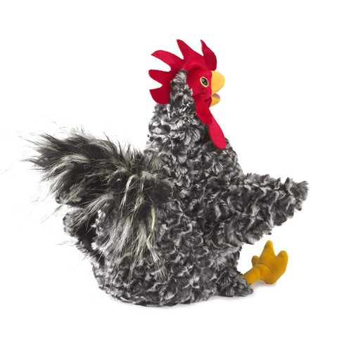 Barred Rock Rooster Hand Puppet | Folkmanis