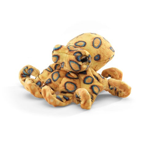 Mini Blue-Ringed Octopus Finger Puppet | Folkmanis