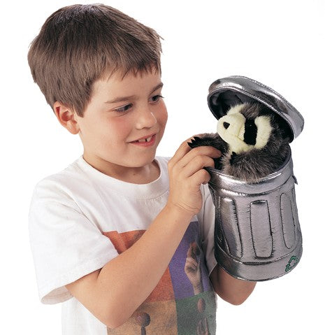 Raccoon in Garbage Can | Folkmanis