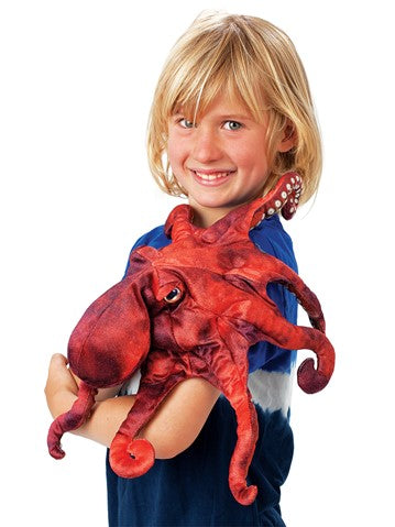 Red Octopus | Folkmanis