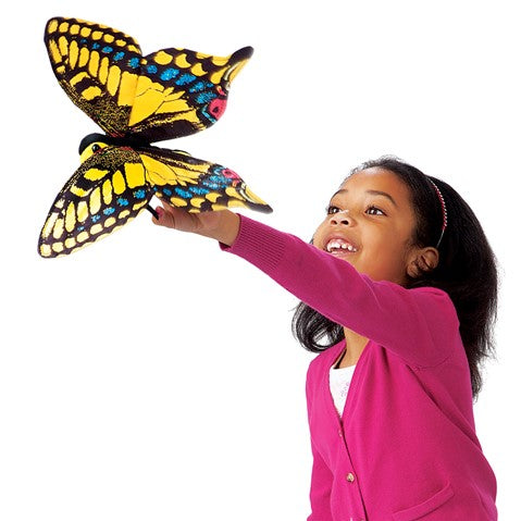Swallowtail Butterfly Finger Puppet | Folkmanis