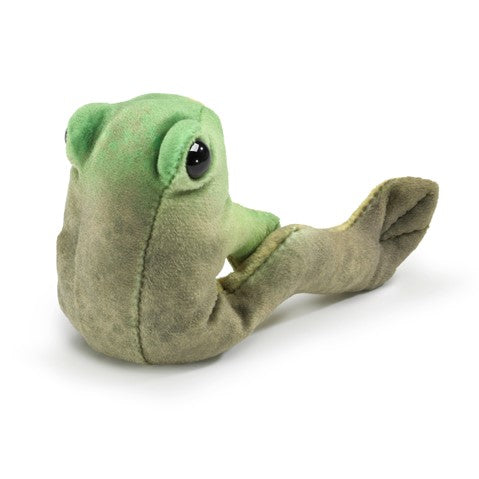 Mini Sitting Frog Finger Puppet | Folkmanis