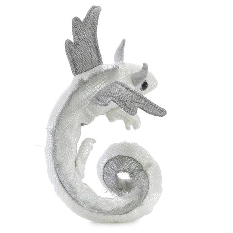 Dragon Wristlet, Pearl | Folkmanis