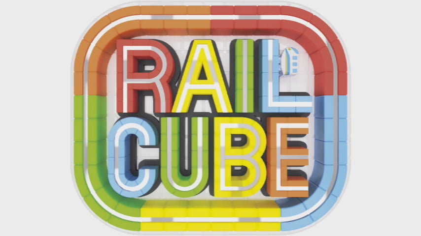 Load video: Magnetic Monorail Deluxe Set | Rail Cube - LOCAL PICK UP ONLY