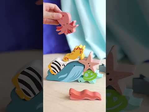 Happy Stacking Ocean | Mentari Toys