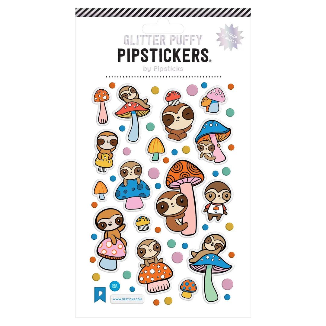 Puffy Slow Mush Love Stickers | Pipsticks