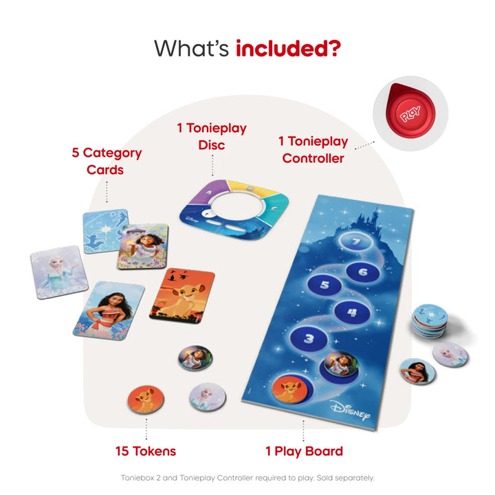 Disney Quiz Kingdom Tonieplay Controller + Game Set | Tonies