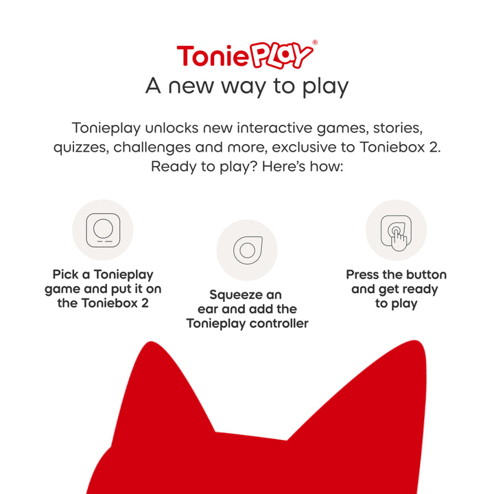 Disney Quiz Kingdom Tonieplay Controller + Game Set | Tonies