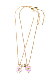 Rainbow Butterfly BFF Necklace  | Great Pretenders