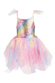Rainbow Fairy Dress & Wings | Great Pretenders