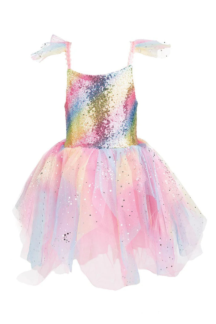Rainbow Fairy Dress & Wings | Great Pretenders