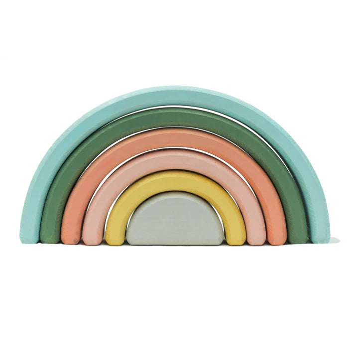 Rainbow Nesting Blocks | Wonder & Wise