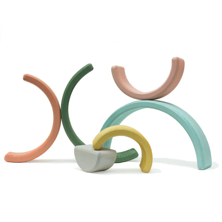 Rainbow Nesting Blocks | Wonder & Wise
