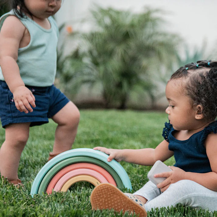 Rainbow Nesting Blocks | Wonder & Wise