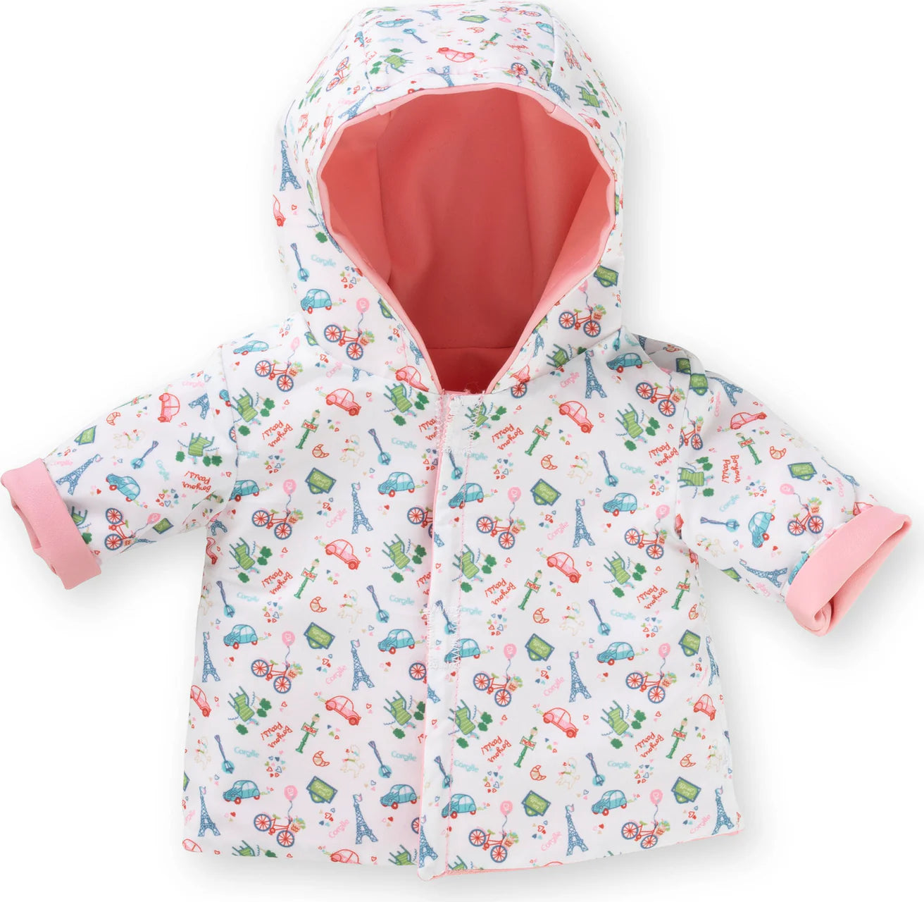 Reversible Raincoat: Weekend in Paris Dress -  12" | Corolle