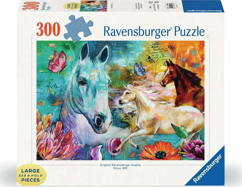 Lady, Fate, & Fury - Large Format 300pc Puzzle | Ravensburger
