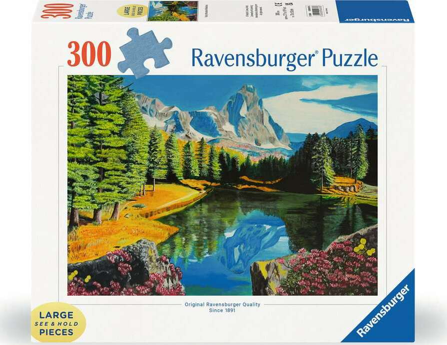 Rocky Mountain Reflections - Large Format 300pc Puzzle | Ravensburger