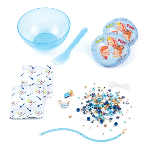 Cereal-sly Cute Kellogg’s Rice Krispies DIY Bracelet Kit | Make it Real