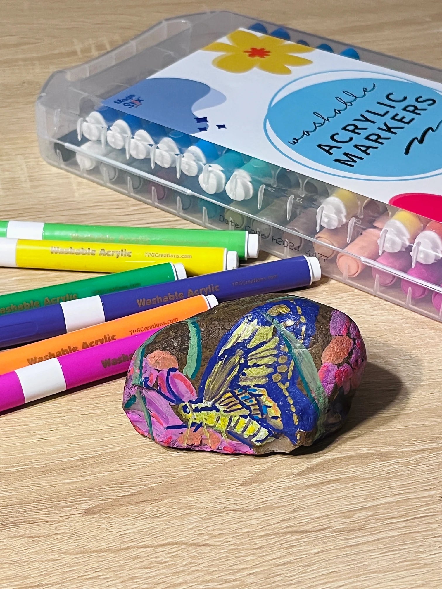 Magic Stix - Washable Acrylic Markers, 36 Pack | TPG