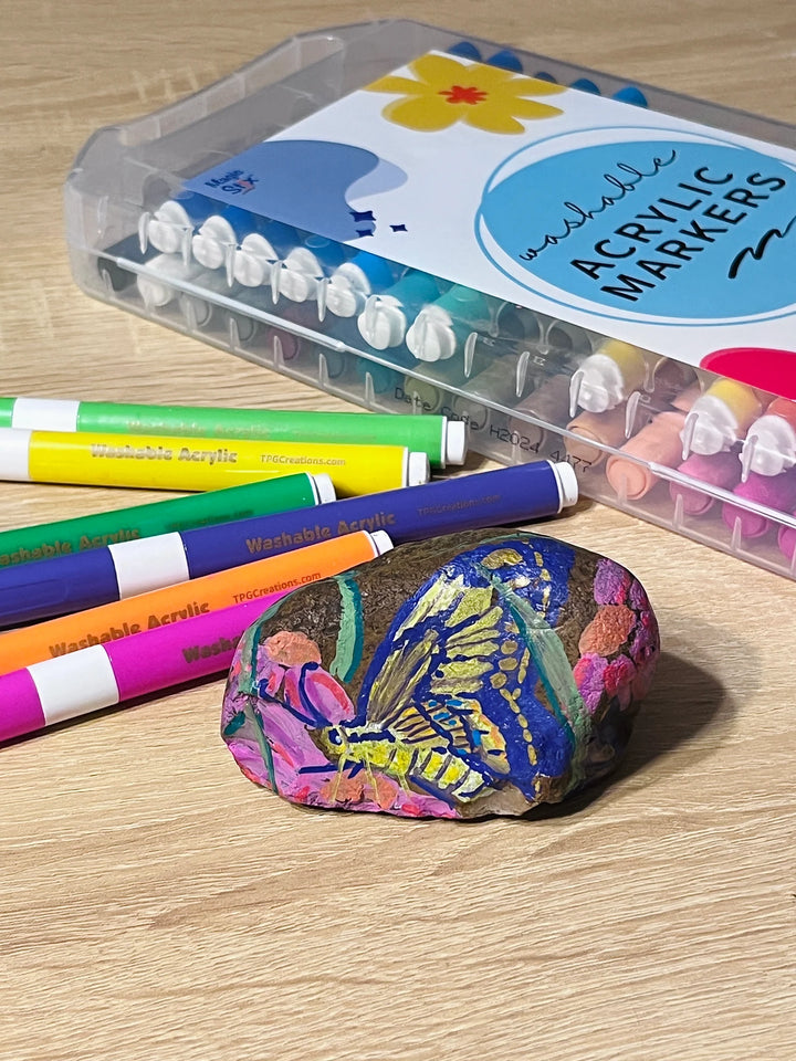 Magic Stix - Washable Acrylic Markers, 36 Pack | TPG