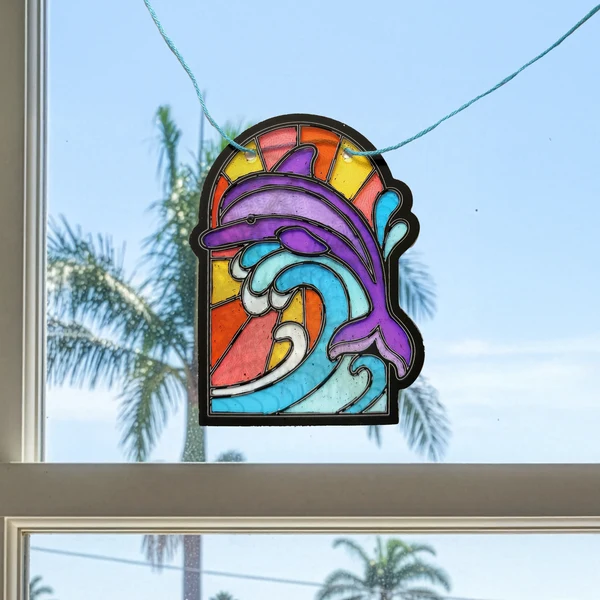 Scratch & Scribble Mini Window Banner Kit - Ocean - 6 Cards | OOLY