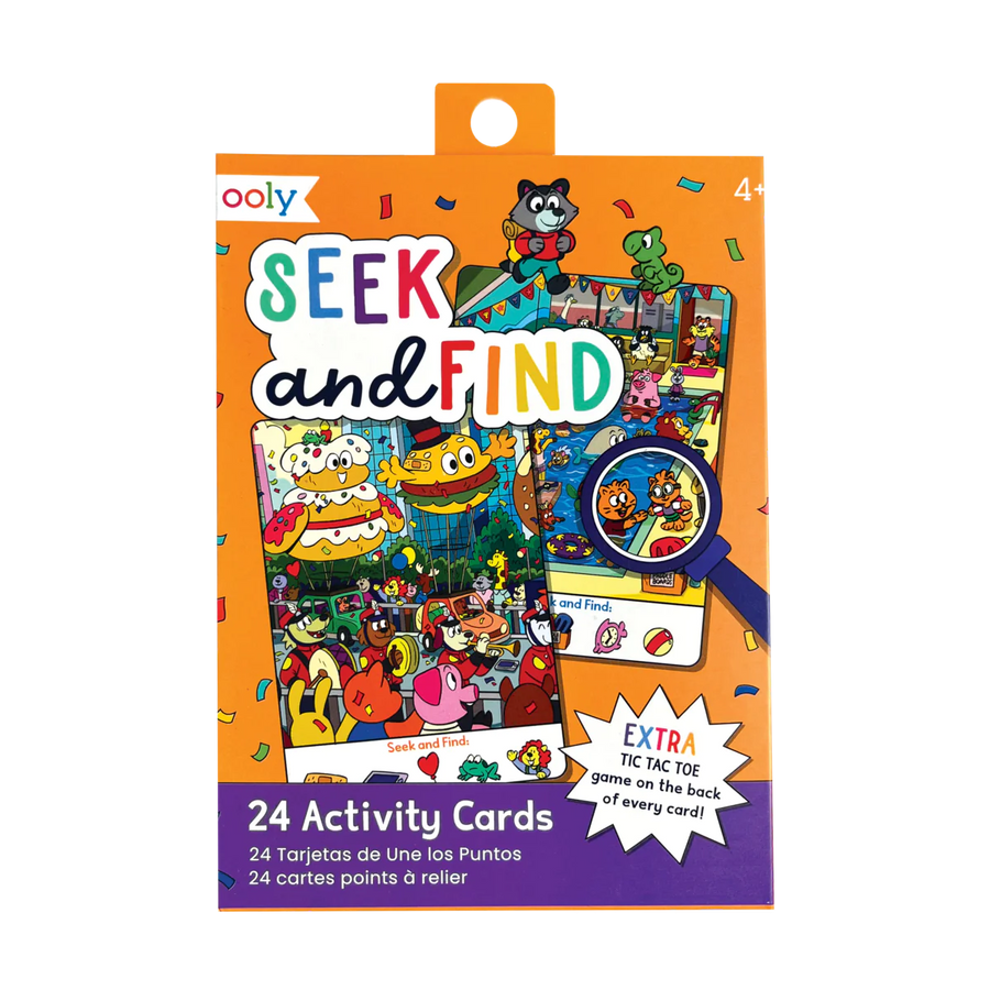 cover art of seek and find packaging front