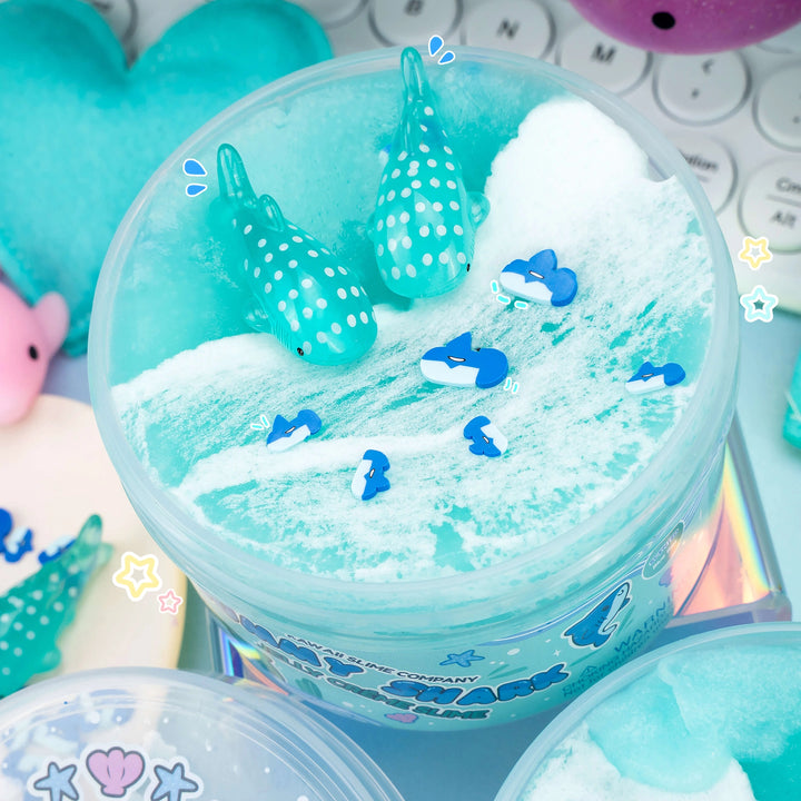 Gummy Shark Jelly Creme Slime | Kawaii Slime Company