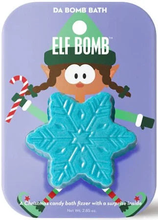 Elf Snowflake 3" Shaped Bomb | Da Bomb Fizzers