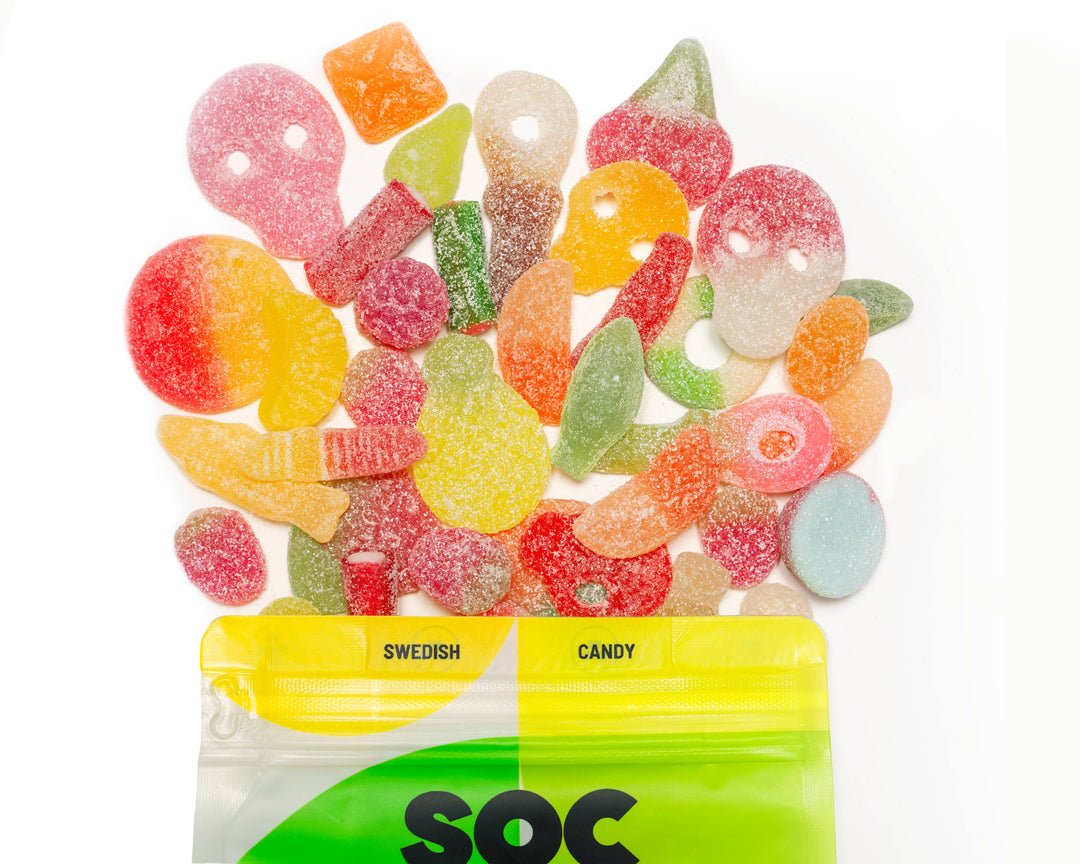 Sockerbit Treats Sour Mix Swedish Candy Bag