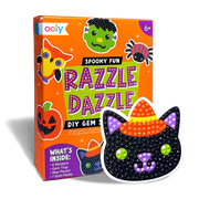 Mini Razzle Dazzle Diy Gem Sticker Kit - Spooky Fun | OOLY