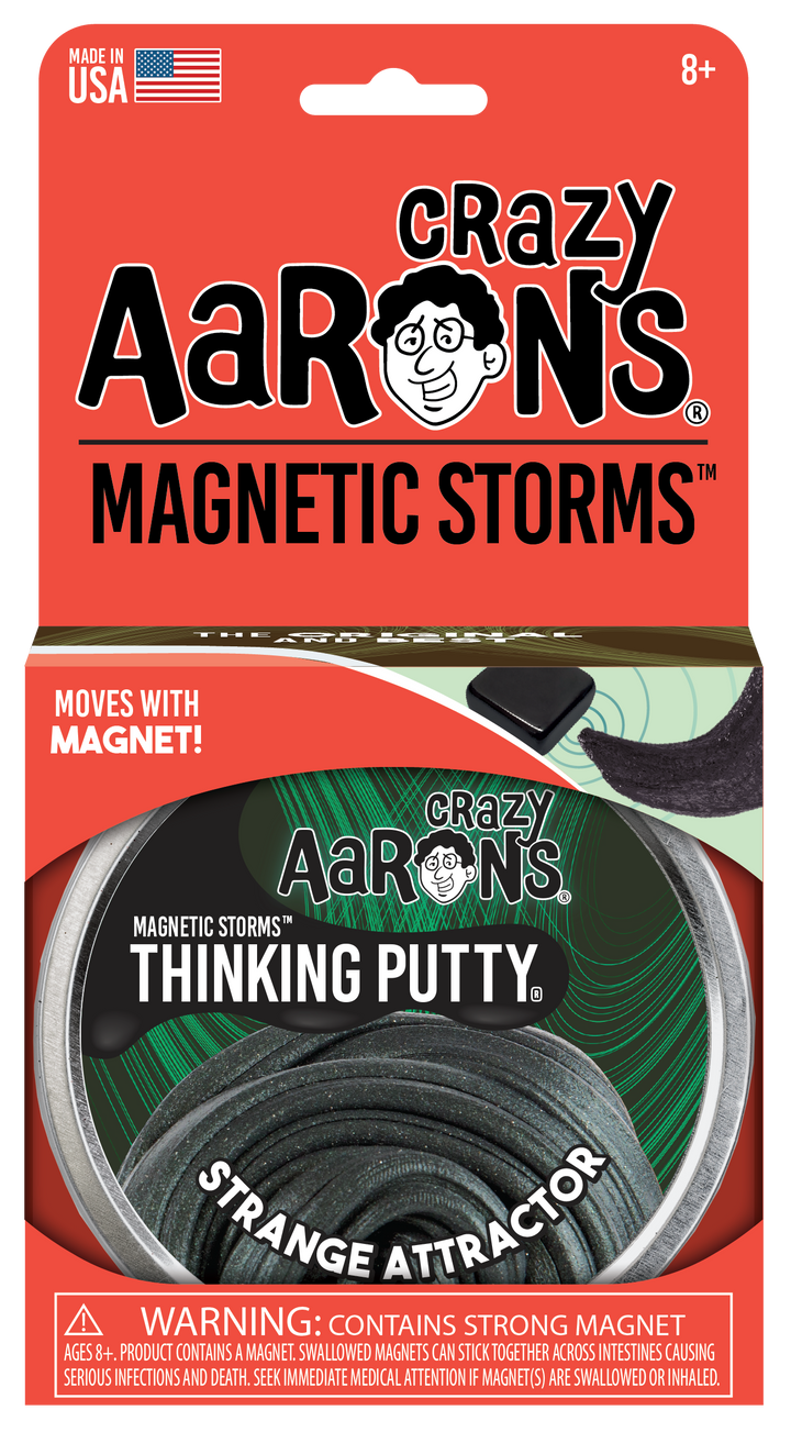 Magnetic Thinking Putty - Strange Attractor | Crazy Aaron's