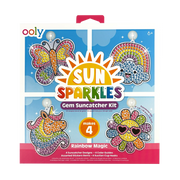 Sun Sparkles Gem Suncatcher Kit - Rainbow Magic - 4 Designs | OOLY