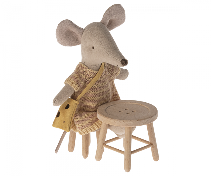 Table and Stool Set, Mouse | Maileg