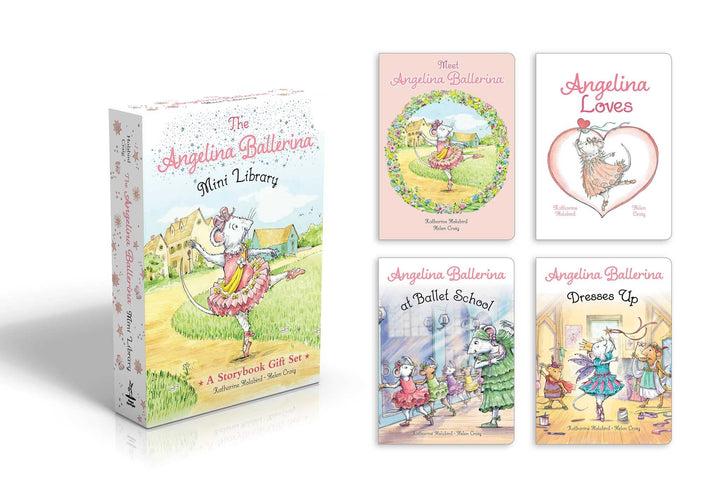 Angelina Ballerina Mini Library Boxed Set