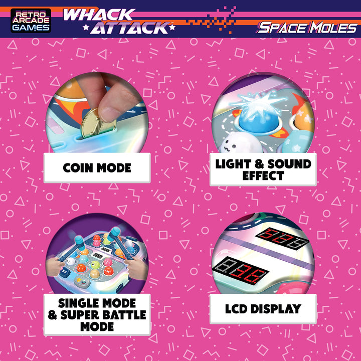 Whack Attack - Space Moles - LOCAL PICK UP ONLY