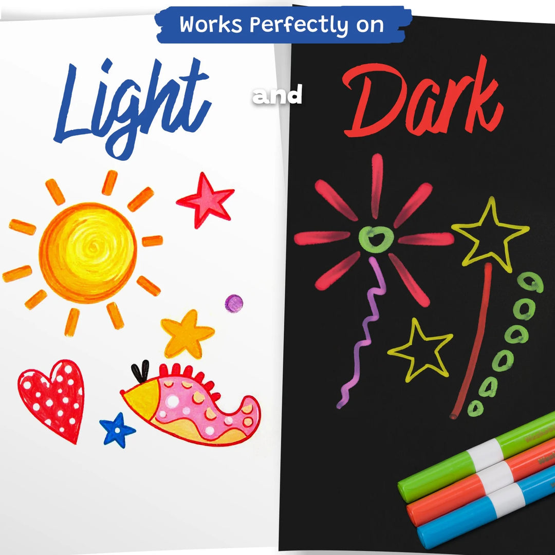 Magic Stix - Washable Acrylic Markers, 36 Pack | TPG