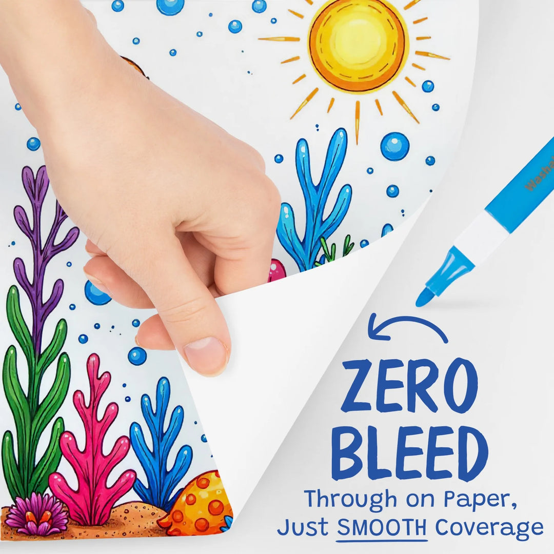 Magic Stix - Washable Acrylic Markers, 36 Pack | TPG