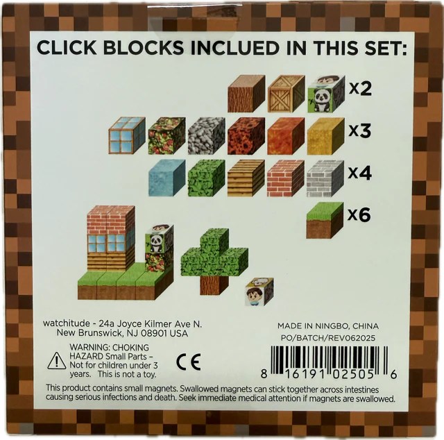 Click Blocks - Magnetic 50pc Building Set | Watchitude