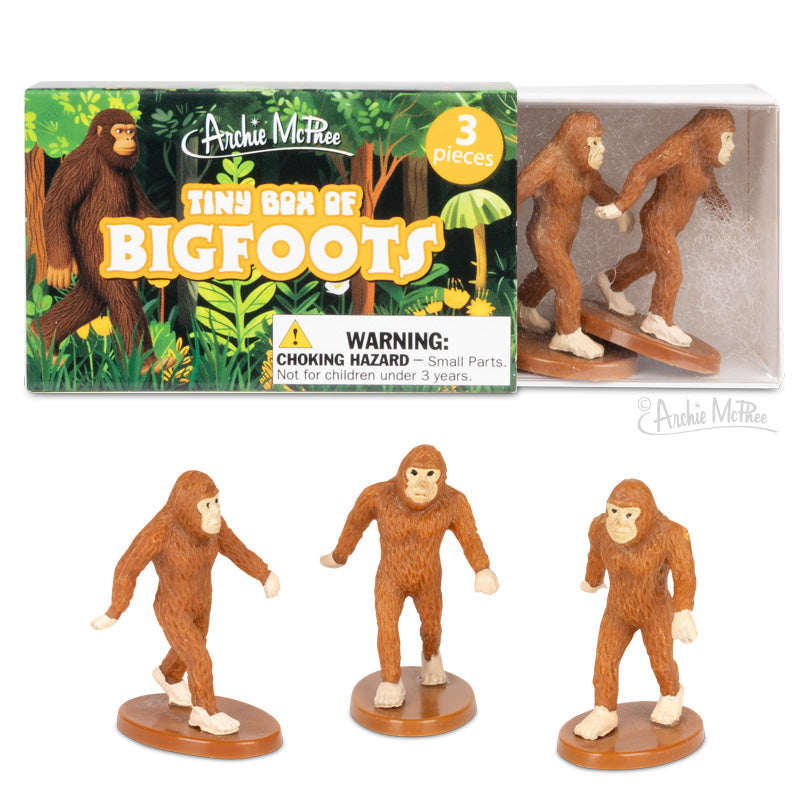 Tiny Box of Bigfoots open