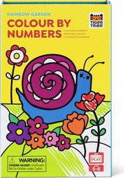 Color by Numbers - Rainbow Garden | Tiger Tribe