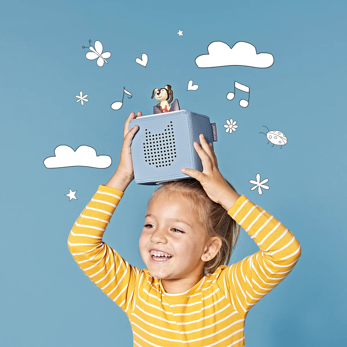 Toniebox Starter Set with Playtime Puppy - Light Blue