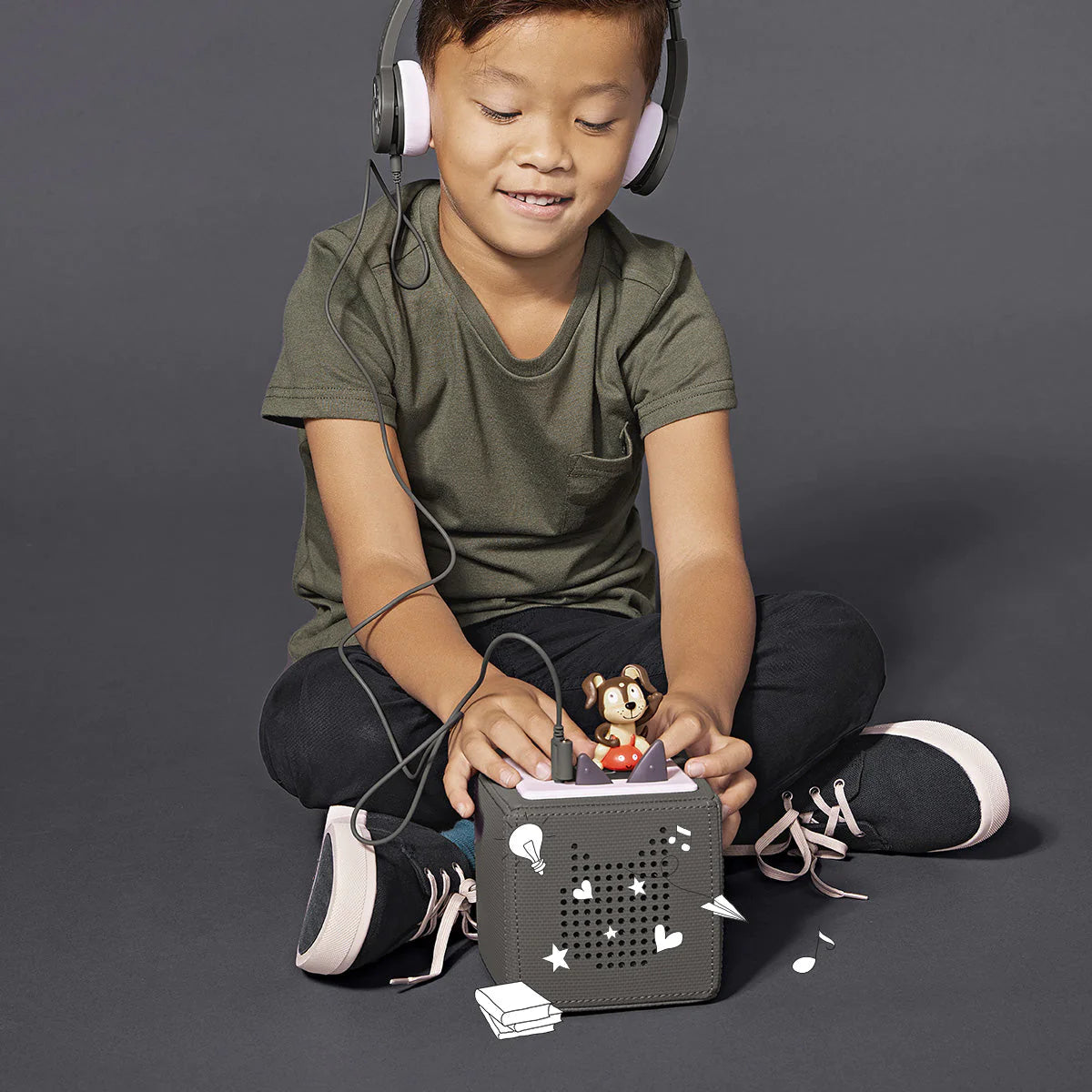 Toniebox Headphones - Grey